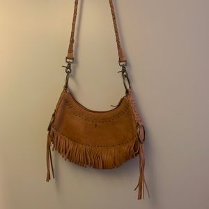 FRYE mini-hobo fringe purse - adorable!